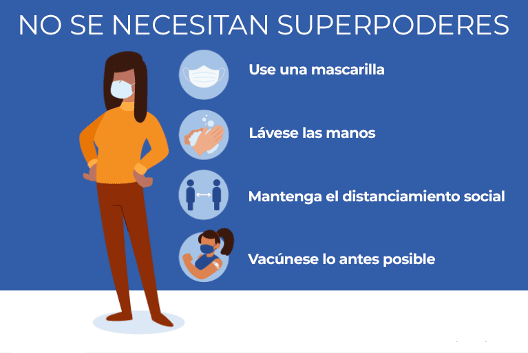 No se requieren superpoderes COVID-19